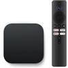 Lustrens Dispositivo di streaming - 4K Ultra HD - Smart TV - Lettore multimediale - WiFi - Bluetooth - Google TV - Nero