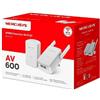 Mercusys Powerline Wi-fi Kit Mercusys MP310 KIT 2pz. AV600 HomePlug AV2