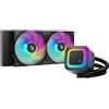 DEEPCOOL Dissipatore a Liquido DEEPCOOL LE240 V2 240 mm Nero