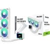 ASROCK Dissipatore a Liquido ASROCK Challenger Digital 360 mm Bianco