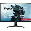 IIYAMA Monitor IIYAMA G-Master GC2784HSU-B1 Full HD 27" 240 Hz VA Curvo FreeSync Premium