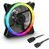 SHARKOON Ventola SHARKOON SHARK Blades RGB PWM 120mm Nero