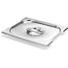 Hendi Coperchio per contenitori GN con alloggiamento impugnatura, HENDI, Profi Line PLUS, GN 1/2, Argento, 325x265mm