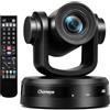 Chameye Telecamera 4K PTZ con 20x Zoom Ottico AI Tracciamento USB3.0/HDMI/LAN(PoE), Registrazione della scheda TF, Telecamera per Conferenze e Streaming in Chiesa Funziona YouTube/OBS (CH420)