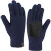 ZASFOU Uomo Invernali Guanti Termici Touch Screen Elegante Guanti Maglia Antiscivolo Regalo Uomo per Tempo Freddo Ciclismo Guida