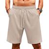 COOFANDY Pantaloncini Uomo Pantaloni Corti con Tasche Marrone Chiaro XXL | Pantaloncini Palestra, Pantaloncini Sportivi Shorts, Pantaloncini Tuta Bermuda, Pantaloncini Estivi, Calzoncini Uomo
