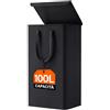 Lifewit Cestino Biancheria Sporca Pieghevole Coperchio 105L, Nero | Cesto Porta Biancheria, Tessuto Oxford 600D, 42x32x75cm, 2 Maniglie Rinforzate, Cestino Panni Sporchi Per Bagno e Camera