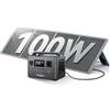 AFERIY 256Wh Power Station Con Pannello Solare Centrale Elettrica Portatile | P040 400W Ricarica Rapida Generatore Corrente Batteria LiFePO4 Per Casa Campeggio Accumulatore di Energia UPS Emergenze