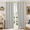 Ystyle Tende Per Interni In Velluto 2 Pezzi, 140x260cm, Tende Oscuranti Termiche Isolanti, Anti-Rumore, con Anelli, Tenda Moderna per Camera da Letto e Soggiorno, Beige