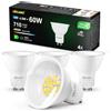 DiCUNO Lampadina LED GU10 Classe B, 4.5W Equiv. 60W, 4000K, 710lm, 4 Pezzi | Bianco neutro, Non dimmerabile, Fascio largo 110°, Faretto LED GU10 per faretti da incasso, plafoniere e vetrine