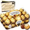 Cia&Co Ferrero Rocher 30 Praline 375 g + Biglietto Personalizzato Cía&Co | Cofanetto regalo, Edizione speciale, Per Natale, compleanno e San Valentino, Biglietto con dedica, logo o immagine