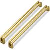 SYZOW 6 Pezzi Oro Cabinet Pulls 256mm Hole Centers Kitchen Cabinet Maniglie Lega di Zinco Vintage Cassetto Pulls