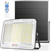 Adewalk 800W Faretto Led da Esterno Solare Sensore di Movimentocon, 5000LM Luci Solari Esterno con Telecomando e Grande Pannello Solare 35 * 40cm, Impermeabile IP65 Faretti Solari per Giardino Patio