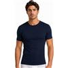 Intimitaly Magliette Intime Uomo Cotone Caldo Termico Scollo a V e Girocollo Pacco da 3 e Pacco da 2 - T Shirt Uomo Termica