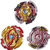 Hasbro Beyblade Burst Evolution, Trio Spryzen, Confezione da 3 trottole da competizione, Legend Spryzen S3, Lord Spryzen S5, Spryzen S2