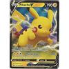 Titan Cards Pikachu V SWSH061 Pokemon Promo Card (Brillanti Fates) + TitanCards® Toploader