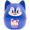 Colourbook Happy Box Natale Cancelleria 8 Pezzi per Bambini, Blu | Cancellotte cancellabili, Astuccio portachiavi coordinato, Mini forbici sicure, Gadget sorpresa, Gommina