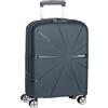 American Tourister Spinner EXP TSA Star Vibe Navy 55 Unisex Adulti, Navy, 55, Valigia