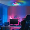 Lightbox Plafoniera LED Lightbox con ventola e luce frontale RGB e luce centrale CCT | Lampada da soffitto a LED, ventilatore, telecomando, RGB, CCT, Ø 49 cm,