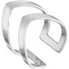 JC Jeweller Carat Orecchini da donna in argento 925 rodiato, con confezione regalo
