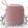 LTPRTZ Altoparlante portatile - Mini altoparlante - Ascolto musicale - Impermeabile IPX7 - Batteria a lunga durata (24 ore) - Rosa