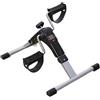 LTPRTZ Mini cyclette da casa - Attrezzatura per allenamento in bicicletta - Allenamento dei muscoli delle gambe - Schermo LCD pieghevole - 48 cm - Nero