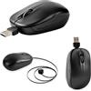 Generic Mouse ottico da 1000 DPI mouse retrattile con cavo mouse da gioco mouse per computer