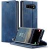 owlhold Cover per Samsung Galaxy S10 Plus Custodia Galaxy S10 Plus Premium Pelle PU Portafoglio Flip Libro [Antiurto] [Blocco RFID] [Cavalletto] [Carta Fessura] Custodia per Samsung S10 Plus - Blu