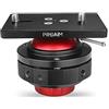 PROAIM Base Livellamento Camera Mitchell 3/8, 360°, 30 kg | Inclinazione fino a 27° per livellamento rapido; attacco 3/8-16 e 1/4-20; compatibile con treppiedi, slider e dolly