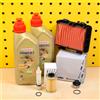Set Filtri Motore E Olio Castrol 10W40 Per Husqvarna Svartpilen 125 200