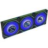 Lian li Ventola 120x120 Lian Li Uni Fan SL-INF LCD Flex 120mm Nero 3pz
