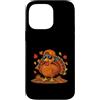 Thanksgiving Turkey Cool Fall Autumn Lea Custodia per iPhone 14 Pro Max Thanksgiving Turkey Fall Men Women Kids Funny Turkey Day Tee