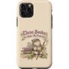 Fantasy Bookish Realm Custodia per iPhone 11 Pro Bookish Frog Guardian per gli amanti dei libri fantasy