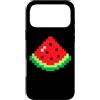 Retro 8-bit Gamers Tees Custodia per iPhone 17 Pro Max Pixel Watermelon 80s - Costume di Halloween per videogiochi