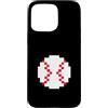 Retro 8-bit Gamers Tees Custodia per iPhone 15 Pro Max Pixel Baseball 80s Videogioco Halloween Costume