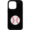 Retro 8-bit Gamers Tees Custodia per iPhone 13 Pro Pixel Baseball 80s Videogioco Halloween Costume