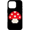 Retro 8-bit Gamers Tees Custodia per iPhone 16 Pro Pixel Fungo 80s Videogioco Halloween Costume