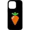 Retro 8-bit Gamers Tees Custodia per iPhone 14 Pro Max Pixel Carrot - Costume di Halloween per videogiochi anni '80