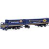 herpa 320719 Scala 1:87 Scania 141 Rimorchio Ribassato Pianale ASG Blu