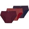 ABANDERADO AS00080, Slip Da Uomo, Set di 3 | Intimo dal taglio classico con vestibilità anatomica, elastico in vita e tessuto morbido per un comfort quotidiano.