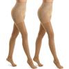 Seidiva Collant Donna 40 Den Velato Modellante con Effetto Pancia Piatta, Collant Leggermente Lucido, Collant Contenitivo Resistente