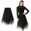 MINGJAY Gonna da Donna in Tulle,Lunga Elastica Tulle A-Line Gonna Midi,Vintage Elegante Casual Donna Gonnas Tulles,Gonnas in Ulle da Donnas,Gonnae a Rete da Principessa,Per Carnevale Natale Party Prom