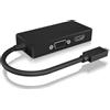 RAIDSONIC ICY BOX Adattatore grafico 2-in-1 da Type-C a HDMI e VGA