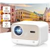 Yaber PROJECTOR Proiettore audio JBL, proiettore nativo 700 ANSI 1080p, Yaber L2S Seamless Auto Focus Smart Video WiFi 6 Bluetooth 5.1 Home Cinema Telefono mobile/Laptop,
