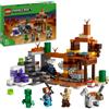 LEGO Giocattolo interattivo Minecraft con le figure di Creeper esploratore e ragno, più la funzione di esplosione di TNT. Regalo per appassionati di giochi dai 8 anni in su. Set "Miniera dei Badlands" (21263)