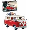 Playmobil Volkswagen T1, furgone camper in miniatura, collezione per bambini e adulti, modello 70176