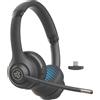 Merkloos Cuffie wireless con microfono - Sovraurale - Bluetooth 5.3 - 55 ore di riproduzione - Colore nero