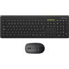 Lustrens Tastiera e mouse wireless con layout QWERTY portoghese