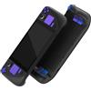 Lustrens Set completo di pulsanti di ricambio per console portatile - Colore: viola e blu (effetto camaleonte)