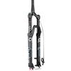 BSFHQS 26/27,5/29'' Forcella Ammortizzata Mountain Bike 1-1/2 Conica QR 9×100mm | Regolazione Ritorno Escursione 140mm Forcella Aria MTB Forcella anteriore bici XC AM Blocco manuale/remoto
